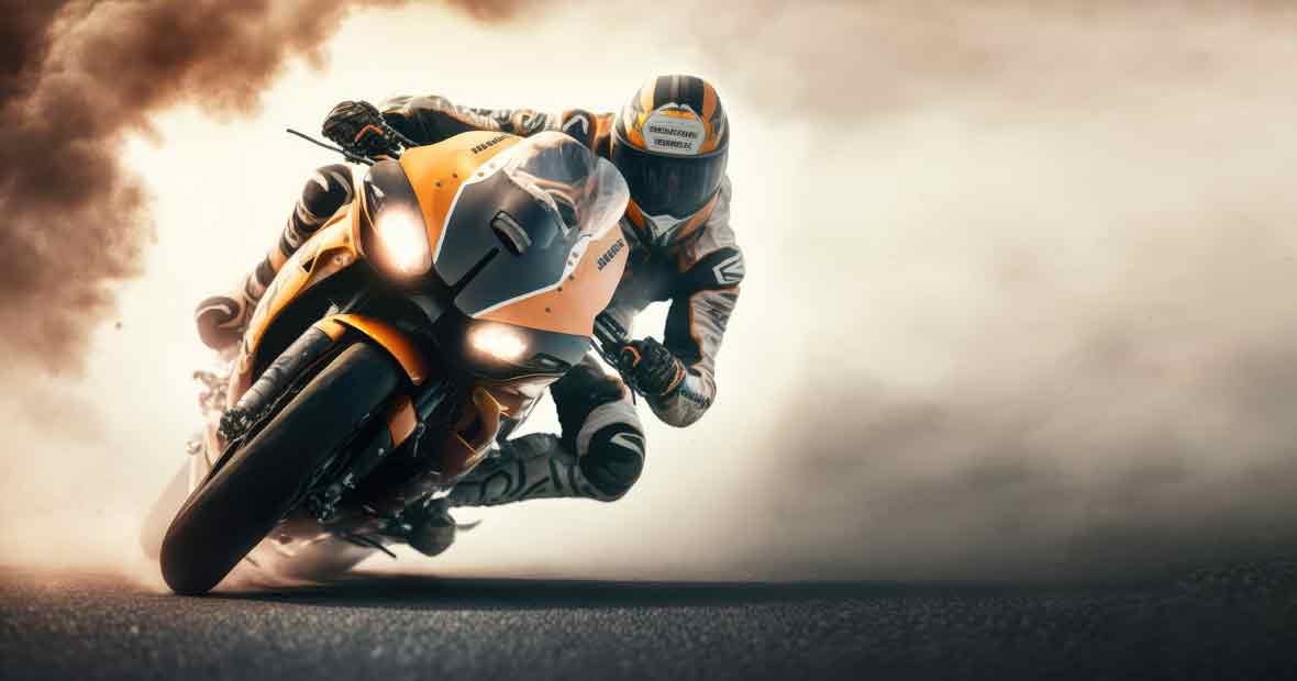 moto sur circuit